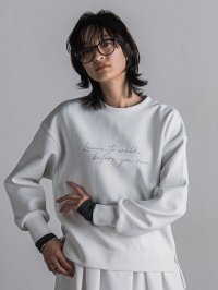MAYSON GREY/メイソングレイ MAYSON GREY ハンドメッセージプルオーバー≪洗濯機で洗える≫/507816293