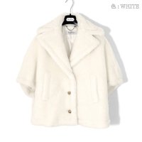 Max Mara/マックスマーラ Max Mara Max Mara ALEGGIO テディケープ ポンチョ 24147311/507816306
