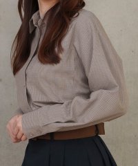is amulet．/イズアミュレット is amulet. チェッククロップドシャツ/507816536