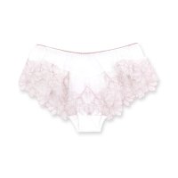 fran de lingerie/フランデランジェリー fran de lingerie 軽やかに揺れるチュールフラワー贅沢な可愛さ！ 「ノーブルティアラブラ002 フレア」 フレアショーツ【返/505898084