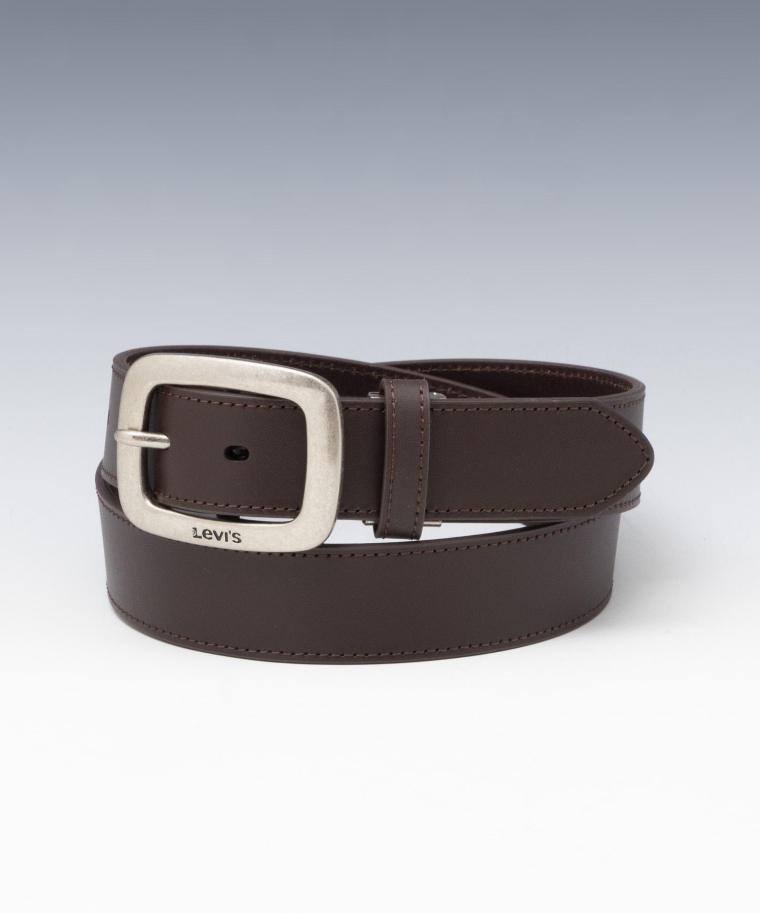 GUCCI レザー ベルト パール バックルGダブル