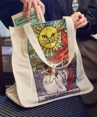 欧州航路/オウシュウコウロ 欧州航路 キャットタロットトートバッグ【オーガニックコットン】/507814925