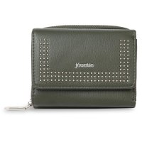 jouetie/ジュエティ jouetie 財布 三つ折り レディース ラウンドファスナー MICRO STUDS MIDDLE WALLET JUT－80860W/507816668