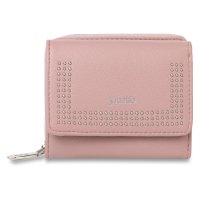 jouetie/ジュエティ jouetie 財布 三つ折り レディース ラウンドファスナー MICRO STUDS MIDDLE WALLET JUT－80860W/507816668