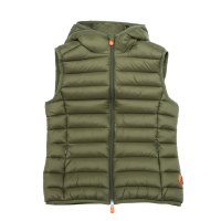 SAVE THE DUCK/セーブ・ザ・ダック SAVE THE DUCK 中綿ベスト セシリア ANIMAL FREE PUFFER VEST D80380W GIGA19 DUSTY /507816722