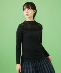 Jocomomola/ベアスムースレース切り替えカットソー/507817191