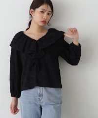 N Natural Beauty Basic/ラッフルレースブラウス/507817287