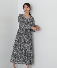 N Natural Beauty Basic/フラワープリントワンピース/507817290
