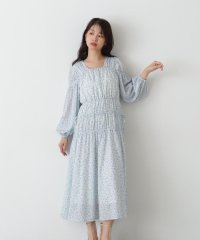 N Natural Beauty Basic/フラワープリントワンピース/507817290