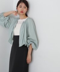 N Natural Beauty Basic/ギャザーネックショートブルゾン/507817295