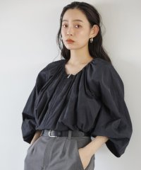 N Natural Beauty Basic/ギャザーネックショートブルゾン/507817295