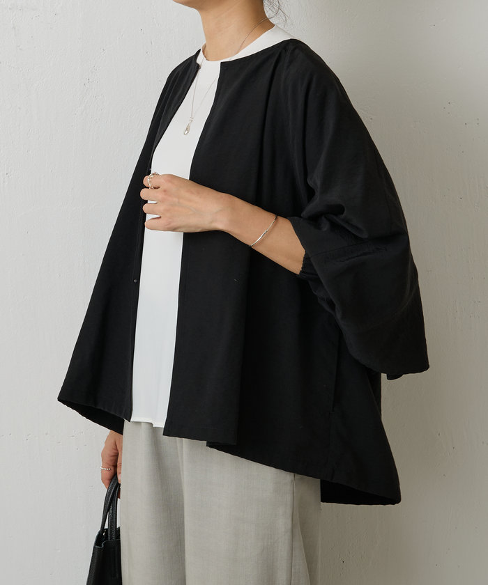公式サイト完売品　BEARDSLEY ビアズリー　ハンド刺繍裾フリル羽織 ハンド刺繍裾フリル羽織 | BEARDSLEY(ビアズリー)レディース