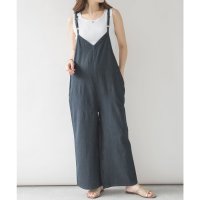 JUNGLE JALOPY/ジャングルジャロピー JUNGLE JALOPY ゆったりワイドキャミオールインワンデニム レディース ボトムス パンツ 大きいサイズ/507819886