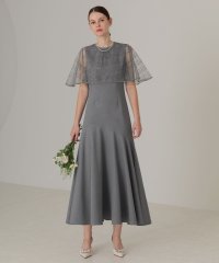 Leja/レジャ Leja チェックスパンコールボレロラメマーメイドフレアドレスワンピース美脚効果結婚式 パーティードレス 成人式 20代 30代 40代/507819921