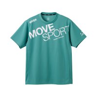 MOVESPORT/ムーブスポーツ MOVESPORT ドライメッシュ ビックロゴ 半袖シャツ/507820354