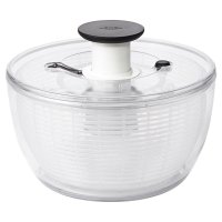 oxo/oxo オクソー クリアサラダスピナー 大 野菜水切り器 手動 回転式 SALAD SPINNER BIG 11230400/507820390