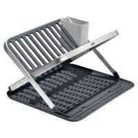 oxo/オクソー OXO oxo オクソー 水切りラック ディッシュラック 折りたたみ ステンレス 大容量 2WAY FLAT DISH RACK 13322800/507820391