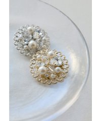 niana/ニアナ niana ビジューパールサークルブローチ コサージュ フォーマル セレモニー 結婚式 二次会 謝恩会 入学式 卒業式 パーティー オケージョン/507820461