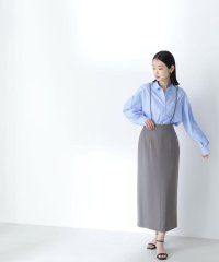 NATURAL BEAUTY BASIC/ストラップ付ナロースカート/507797281