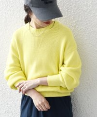 SHIPS any WOMEN/SHIPS any:〈手洗い可能〉アゼ コンパクト クルーネック ニット プルオーバー/507821624