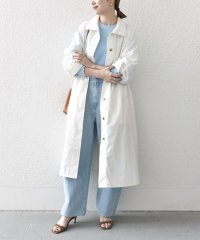 SHIPS any WOMEN/SHIPS any:〈洗濯機可能〉スタンドカラー ドロスト ギャザー ロング コート/507821640