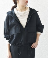 SHIPS any WOMEN/SHIPS any:〈洗濯機可能〉ドロスト フーディ ジャージー マンパ ブルゾン/507821842