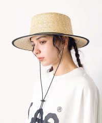 ABAHOUSE/【Ruben/ルーベン】CODE LONG BRIM STRAW HAT/コード/507764841