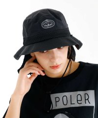 ABAHOUSE/【POLeR/ポーラー】2WAY SUNGUARD HAT/サンガード付バケット/507715069