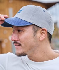 SUNNY SMITH/サニースミス Sunny Smith SUNNY SMITH ヤシの木ロゴ刺繍ピグメント バイカラーCap/506551960