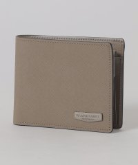 BLACK LABEL CRESTBRIDGE/エンボスレザークレストブリッジチェック2つ折りウォレット/507743539