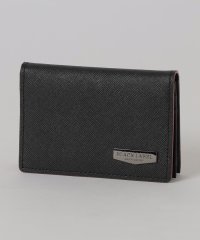 BLACK LABEL CRESTBRIDGE/エンボスレザークレストブリッジチェックカードケース/507743541