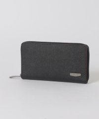 BLACK LABEL CRESTBRIDGE/エンボスレザークレストブリッジチェックラウンドジップウォレット/507743544