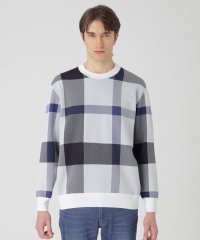 BLACK LABEL CRESTBRIDGE/テクニカルクレストブリッジチェックニット/507743554