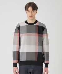 BLACK LABEL CRESTBRIDGE/テクニカルクレストブリッジチェックニット/507743554