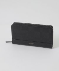 BLACK LABEL CRESTBRIDGE/エンボスチェックラウンドジップウォレット/507802525