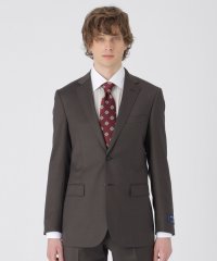 BLACK LABEL CRESTBRIDGE/【一部店舗限定】Zegna TRAVELLERシャンブレーブラウンヘリンボーンスーツ/507802559