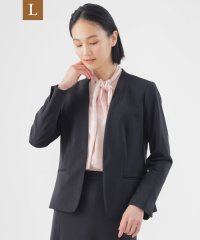 トランスワーク Lサイズ/【L】【美シリーズ】【ウォッシャブル】【セットアップ対応】トリアセトリコノーカラージャケット/507810663