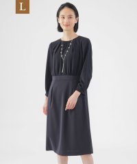 TRANS WORK(L)/【L】【美シリーズ】【ウォッシャブル】【セットアップ対応】トリアセトリココンビワンピース/507810664