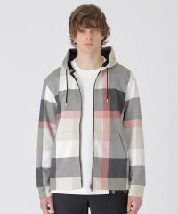 BLACK LABEL CRESTBRIDGE/スウェードライククレストブリッジチェックパーカー/507811515