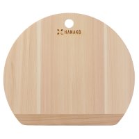 HANAKO/ハナコ HANAKO ハナコ HANAKO まな板 カッティングボード 丸 木製 四万十ひのきまな板 日本製 ベージュ HNK－MD【返品不可商品】/507827611