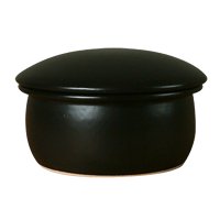 TAISEIGAMA/タイセイガマ たいせい窯 たいせい窯 おひつ お櫃 陶器 電子レンジ対応 小 ブラック ホワイト 黒 白 O00001 O00002【返品不可商品】/507827625