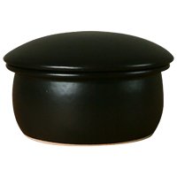TAISEIGAMA/タイセイガマ たいせい窯 たいせい窯 おひつ お櫃 陶器 電子レンジ対応 大 ブラック ホワイト 黒 白 O00005 O00006【返品不可商品】/507827626