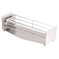 UtaU/ウタウ UtaU UtaU ウタウ 水切りラック 水切りかご ロングタイプ シンク上 ステンレス スリム 洗い物 食器 SI－51500【返品不可商品】/507827628