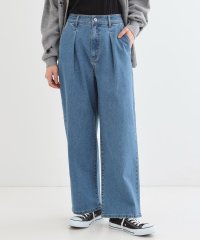 SHOO・LA・RUE　DRESKIP/シューラルー／ドレスキップ SHOO・LA・RUE/DRESKIP タックワイドデニムパンツ/507827750