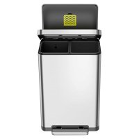 EKO/イーケーオー EKO EKO イーケーオー ゴミ箱 ダストボックス エックスキューブステップビン 40L スリム フタ付き X－CUBE EK9368MT20L/507828081