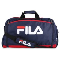 FILA/フィラ FILA FILA フィラ ボストンバッグ ショルダーバッグ メンズ レディース 43－50L 大容量 撥水 BOSTON BAG ブラック ネイビー /507828103