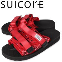 SUICOKE/スイコック SUICOKE スイコック SUICOKE サンダル メンズ MOTO－Cab レッド OG－056CAB－PT02/507828236
