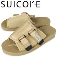 SUICOKE/スイコック SUICOKE スイコック SUICOKE スライドサンダル メンズ カウ アンチバクテリアル KAW－Cab ベージュ OG－081CAB/507828237