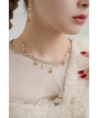 niana/ニアナ niana フラワーモチーフパールネックレス 結婚式 同窓会 オケージョン フォーマル レディース お呼ばれ ゴールド シルバー ショート/507828306