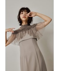 niana/ニアナ niana チュールフリルビスチェドレス 2点セット パーティードレス オケージョンドレス 結婚式 同窓会 成人式 お呼ばれ/507828308